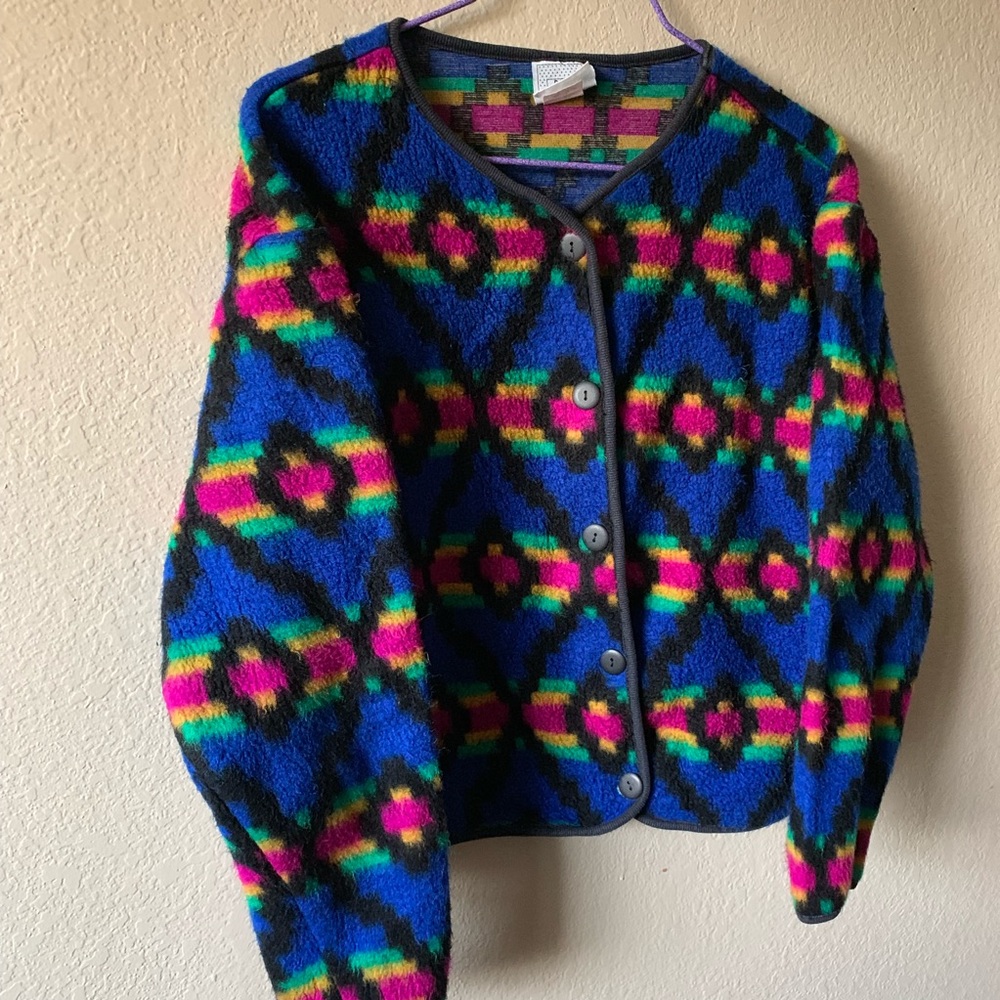 David Wayne vintage southwestern sweater